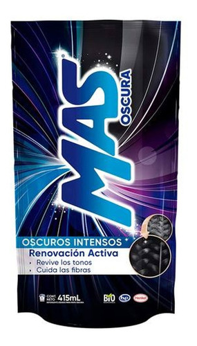 Detergente Líquido Mas Oscura 415 Ml