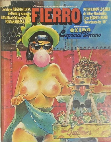 Fierro Nº 41 Revista Historietas 1era Época Mandrafina Ej2