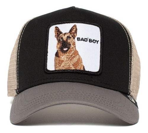 Gorra Goorin Bros. - Negra - The Bad Boy - Perro - Original