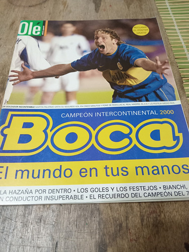 Revista Olé Boca Campeón Intercontinental 2000 Sin Póster 