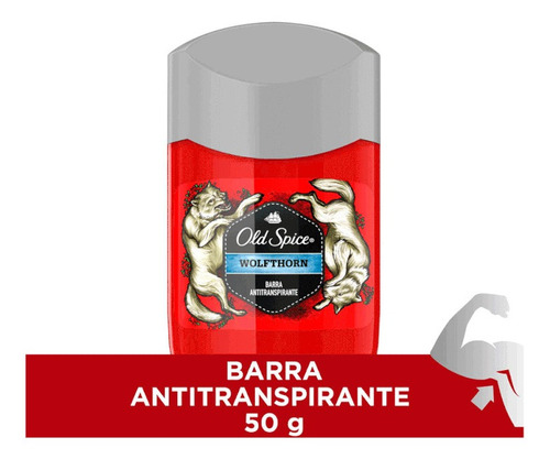 Desodorante Barra Old Spice Antitranspirante Wolfthorn X 50g