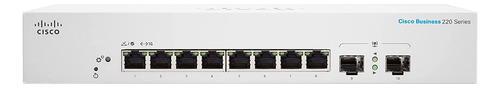 Cisco Business Cbs220-8t-e-2g Smart Switch