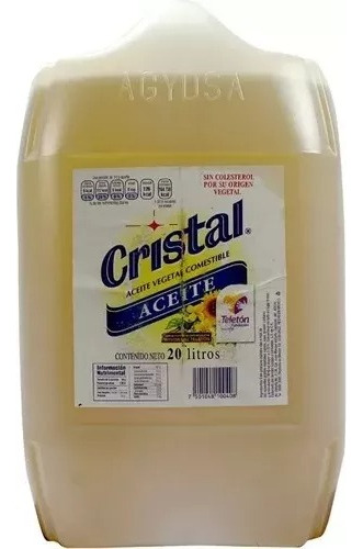 Aceite Cristal Vegetal 20lt 