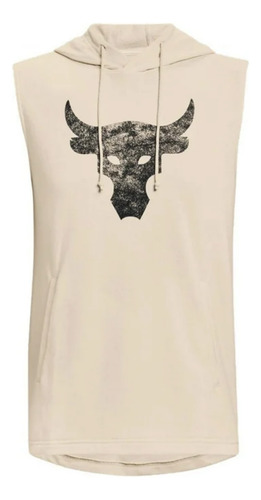 Hoodie Tank Top Under Armour Gorro Project Rock Terry