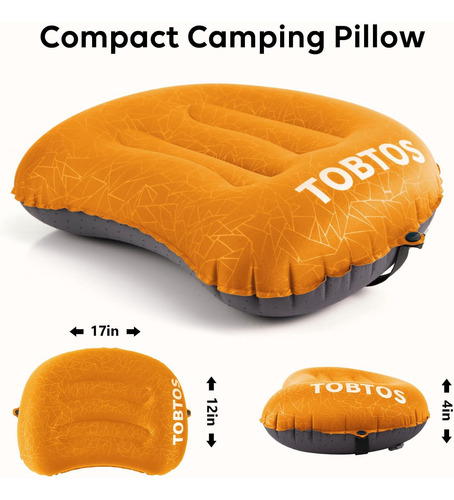 Almohada Inflable Para Almohada Para Acampar Para Acampar Pa