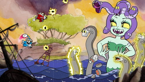 Juego multimedia físico Cuphead de edición limitada para PS4