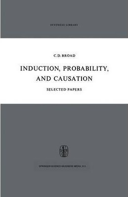 Libro Induction, Probability, And Causation - C. D. Broad