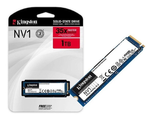 Disco sólido interno Kingston NV1 SNVS/1000G 1000GB