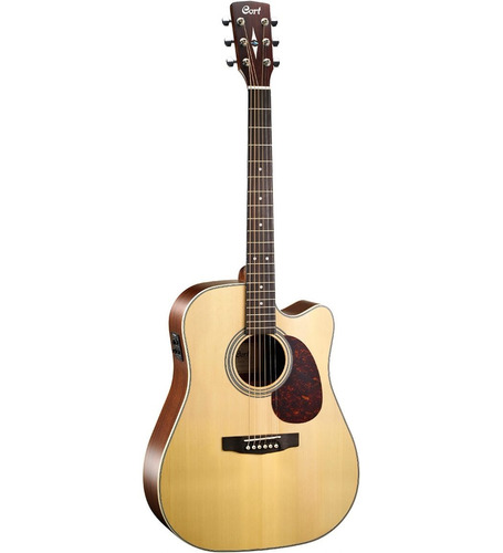 Cort Mr600f-ns Guitarra Electroacustica Con Funda - Plus