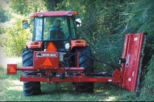 Imagen 2 de 11 de Chirquera Hidraulica Desplazarle Para Tractor