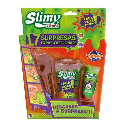 Slimy Kit Faça Você Mesmo Geleca Com Supresa Original Toyng
