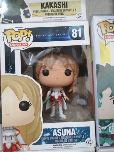 Funko Pop Asuna Mas Kirito Buen Estado Colecciónables