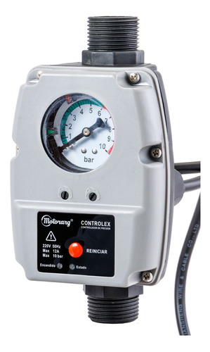 Presurizador Control Bomba Agua Regulable Controlex Motorarg