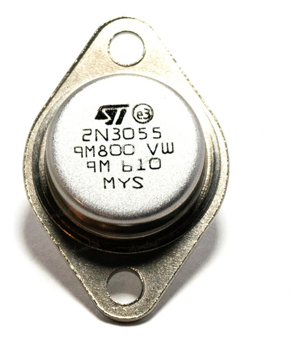 2n3055 St Transistor Npn Potencia 15a 60v 115w To-3 Pack X2