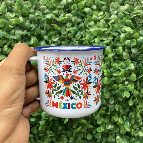Imagen 1 de 3 de Taza Peltre Tenango México D8