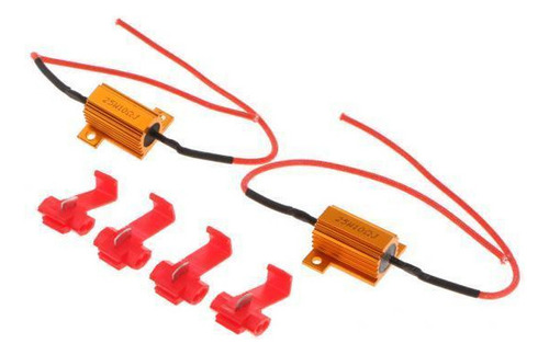. 10 Par 25w 10 Ohm Resistencia De Carga Fix Turnalum Bulb