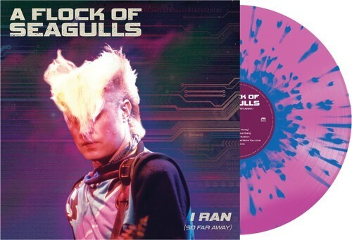 Flock Of Seagulls I Ran Vinilo Rosa Y Azul Limitado Nuevo