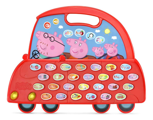 Vtech Peppa Pig Learn And Go Alphabet Car, Red