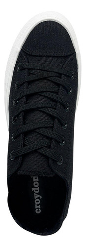 Tenis Argus Bajo Negro Para Hombre Croydon