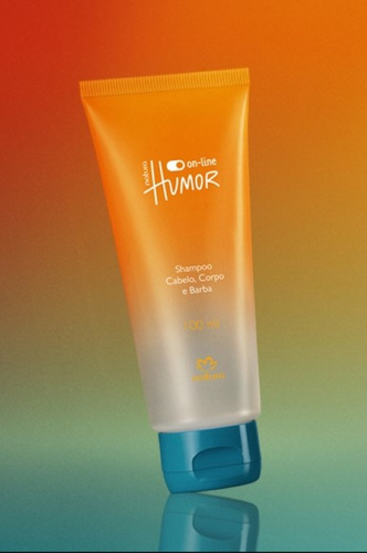 Shampoo Cabelo, Corpo E Barba Humor Online 100ml