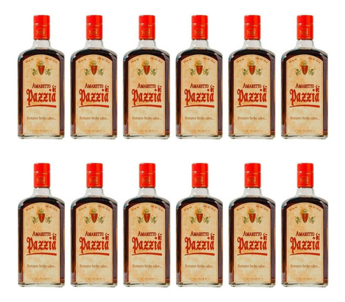 Pack De 12 Amaretto Di Piazzia 750 Ml