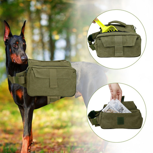 #nylon Mochila Para Cães Mochila Tática Para Animais De