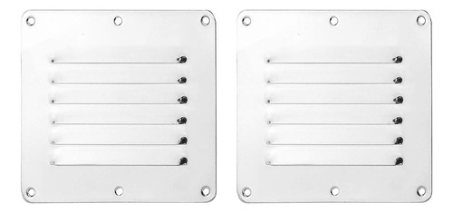 5 X 2 Rejillas De Ventilación Para Barcos, Rejilla De
