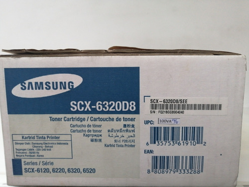 Toner Original Samsung Scx-6320d8