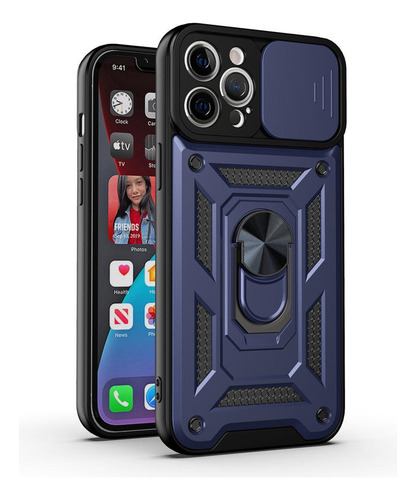 Estuche Protector Antigolpes Camshield - iPhone 13 Pro Max