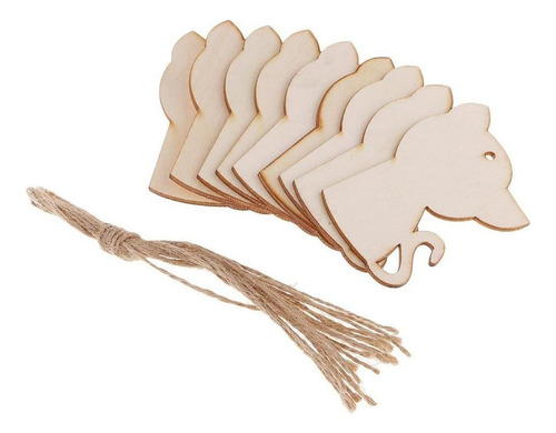 * Artesanías De Bricolaje Adornos De Madera Adorno