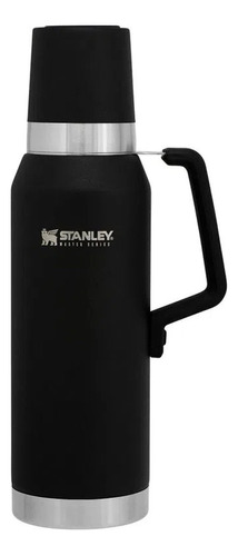 Termo Stanley Master Series 1.3 Lt Frio/calor 40 Hs Color Negro