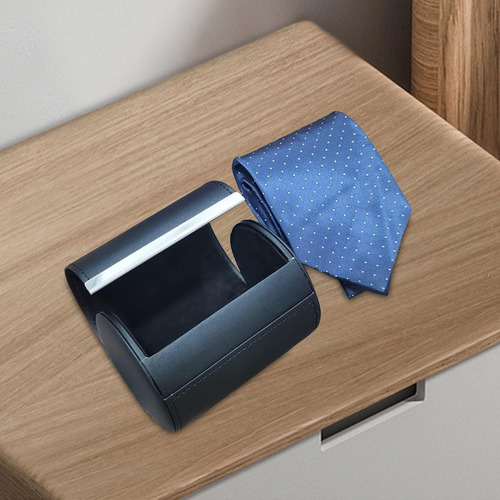 2 Caja Organizadora De Corbatas De Viaje, Caja De Negro