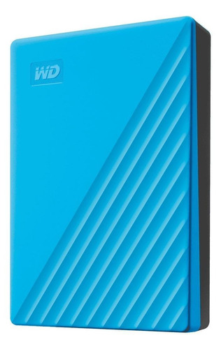 Imagen 2 de 3 de Disco duro externo Western Digital My Passport WDBPKJ0040 4TB azul