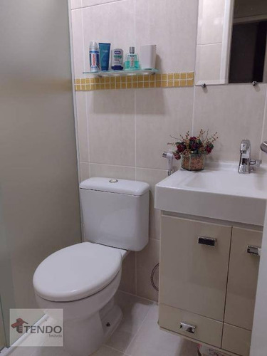 Imagem 14 de 27 de Imob01 - Apartamento 60 M² - Venda - 2 Dormitórios - 1 Suíte - Vila Valparaíso - Santo André/sp - Ap2231