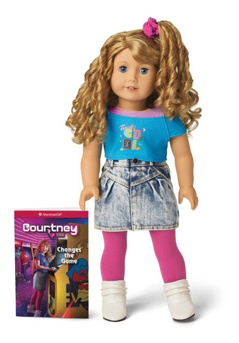 American Girl Courtney 1986 | Muñeca Y Libro Original