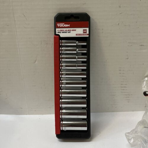 Hyper Tough 11-piece, 3/8-inch Drive Deep Standard Sae S Ccm