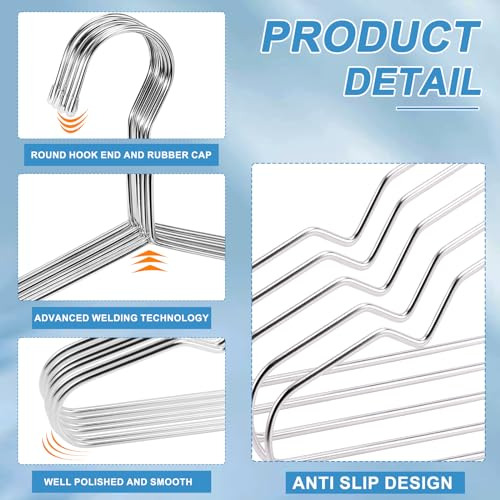 Perchas De Alambre, Percha Resistente Para Ropa, Perchas De