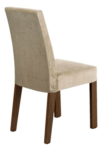 Juego De Comedor Madesa Ashley Con 4 Sillas Imperial Marrón/crema/imperial Liso