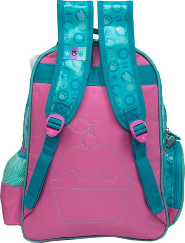 Mochila Gabbys Doll House Kinder Backpack Gb501k Color Rosa Diseño De La Tela Liso