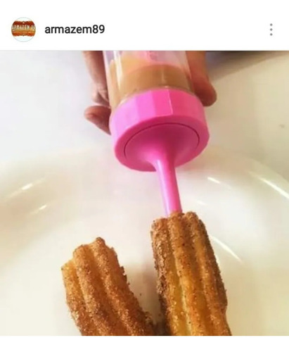 Imagem 5 de 9 de Kit 02 Maquinas Manual De Fazer Churros Prático E Rapido