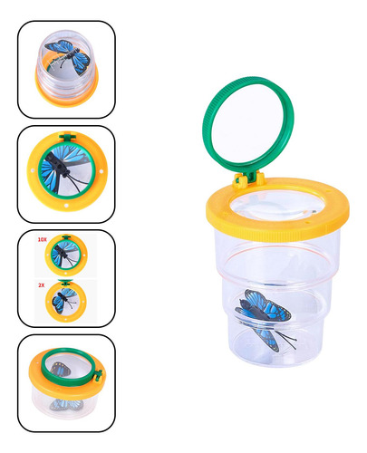 2 Paquete De 2-4 Lupas Para Insectos, Juguete 2 Piezas