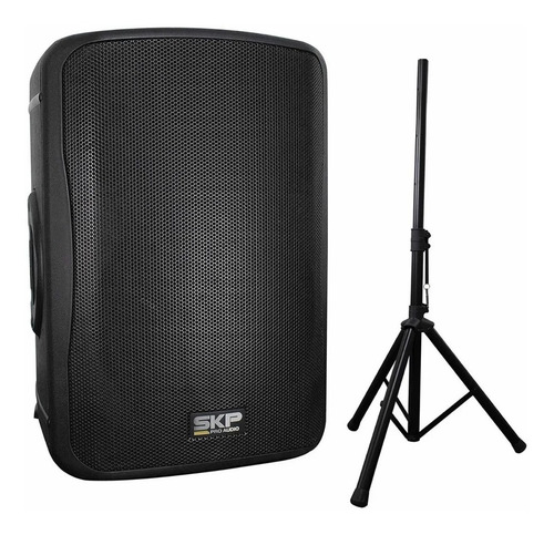 Monitor de escenario SKP SK-6PX con bluetooth negro 110V/220V