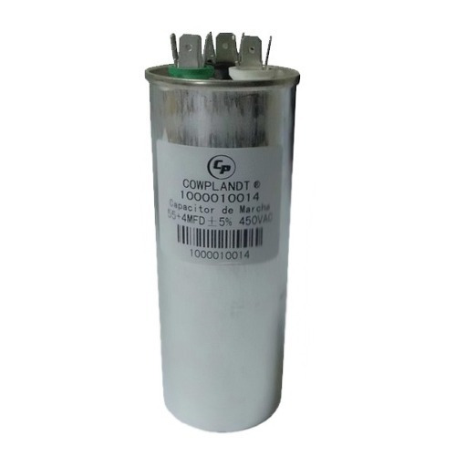 Capacitor 55+4 Mdf 440/450v Cbb65-r