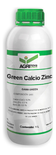 Green Calcio Zinc (corrector De Carencias) 1l De Agrinova