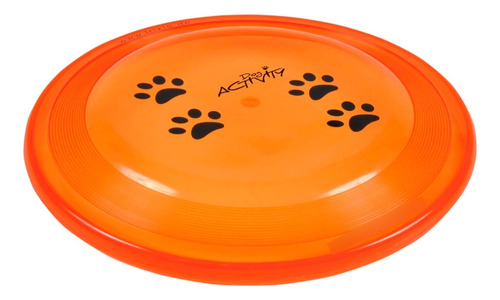 Juguete Frisbee Disco Resistente Large Para Perros Trixie Color Naranja