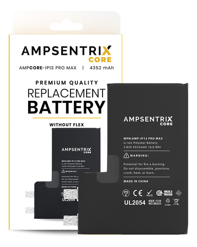 Cambio Bateria Ampsentrix Para iPhone 13 Pro Max