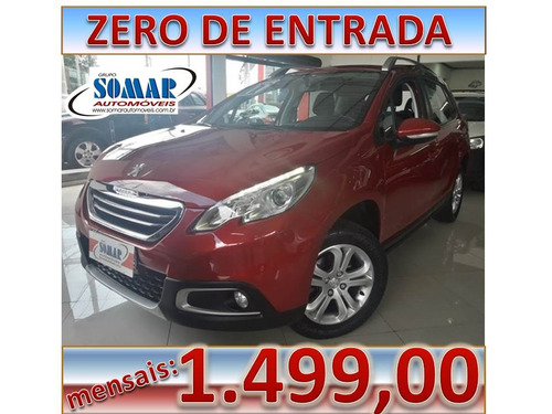 Peugeot 2008 1.6 16v Flex Allure 4p Manual Zero De Entrada
