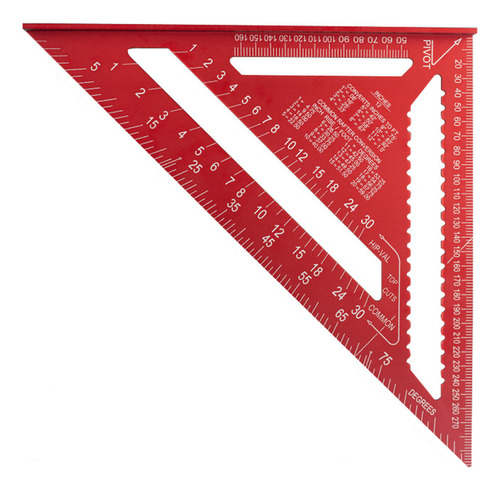 Velocidade Triangular Métrica, Quadrado, Quadrado, 12 Polega