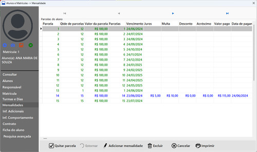 Software De Gestão Escolar 2025 Proskillproff Original