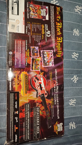 Guitarra Aerosmith Con Juego Para Nintendo Wii (Usado)